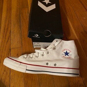 White High Top Converse
